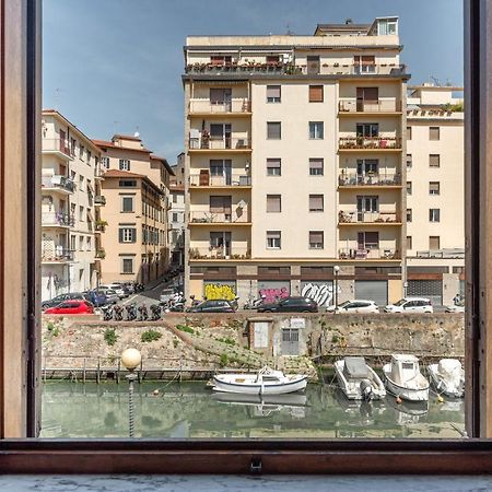 Piccola Venezia Canal View Charming Flat Livorno Bagian luar foto